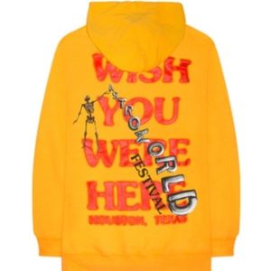 Travis Scott Astroworld Gold Hoodie